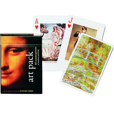  קלפים - אומנות קלאסית חפיסה אחת עם 56 יצירות