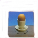 תמונת המוצר שני גביעים לביצה על  בסיס ואקום