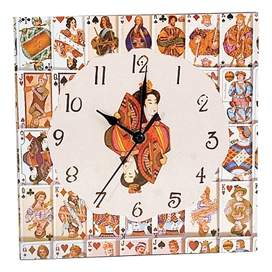 תמונת המוצר  שעון קיר Clock - Wild Cards
